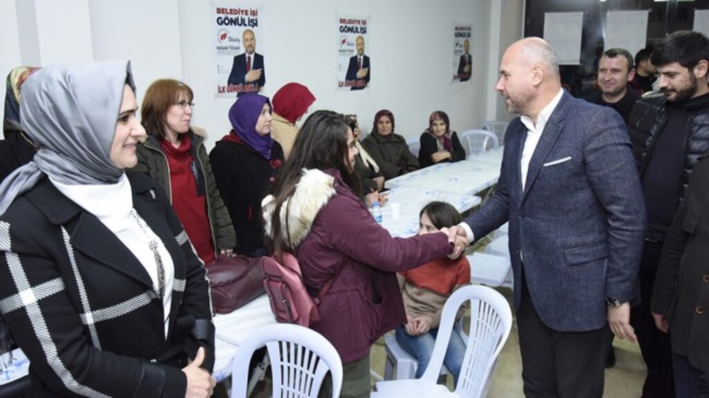 Başkan Togar’a İstiklal Mahallesi’nde Coşkulu Karşılama!