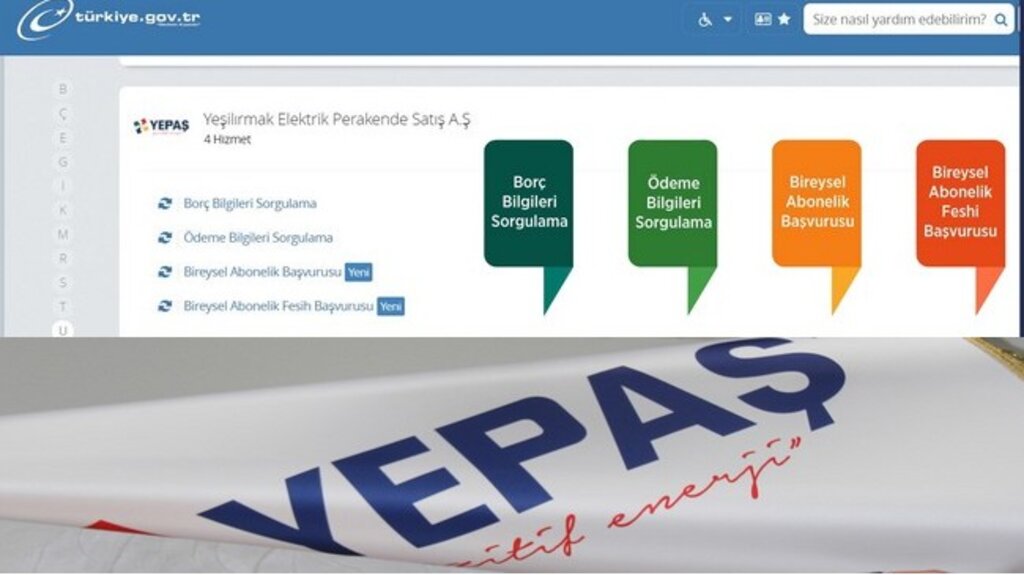 YEPAŞ Abonelik İşlemleri Artık  E-Devlet’te!