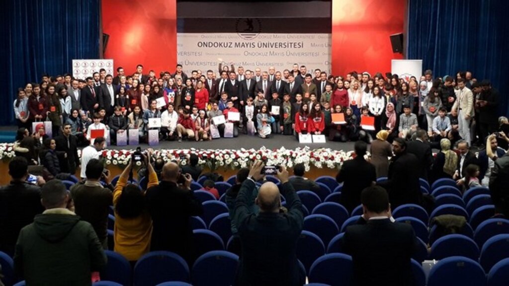 Dahi Beyinler Ödüllerini Samsun’da Aldı!