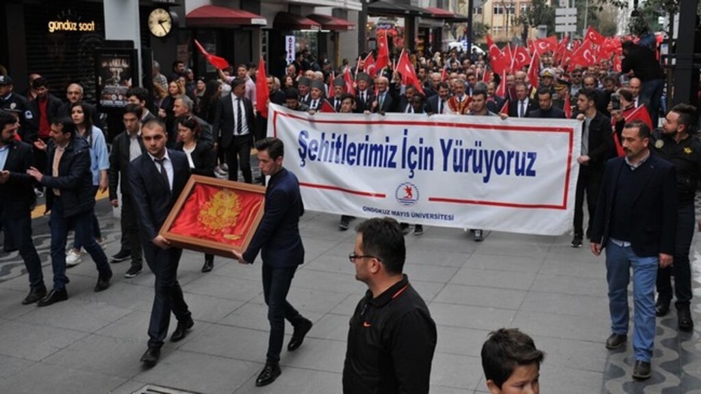 Şehitlerimiz İçin Samsun'da Büyük Yürüyüş Yapılacak!