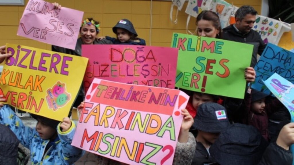 Samsunlu Minik Öğrenciler İklim Değişikliğine Dikkat Çekti!