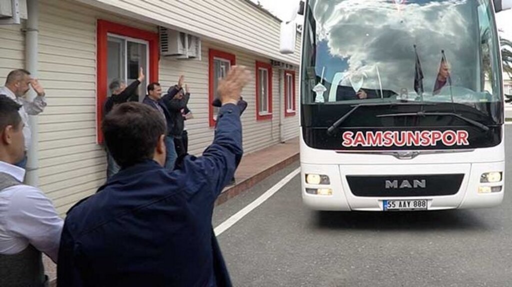 Samsunspor’un Ankara Yolculuğu Başladı!