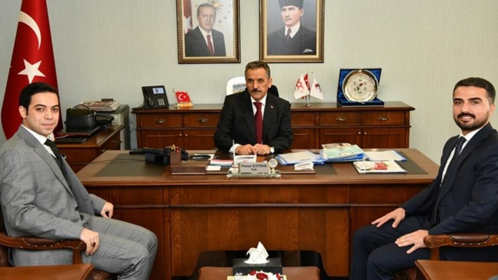 Ayvacık’tan Vali Kaymak’a Ziyaret!