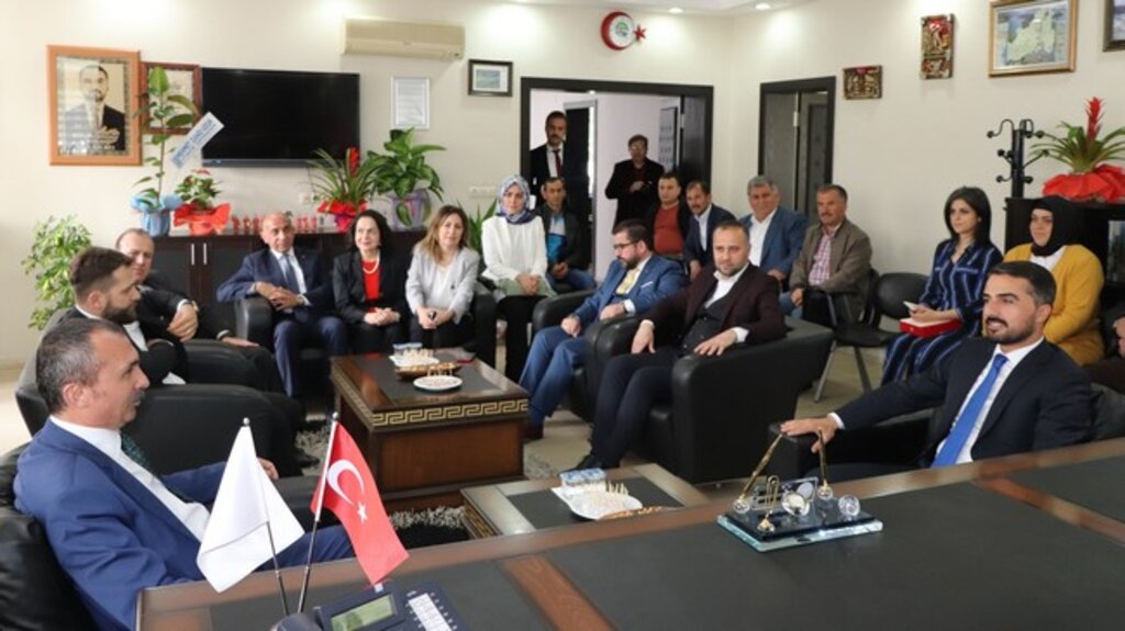 Başkan Kalaycı’ya Ziyaretçi Akını!
