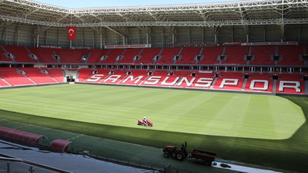 Samsunspor’da Stat ve Antrenman Sahaları Yeni Sezona Hazırlanıyor!