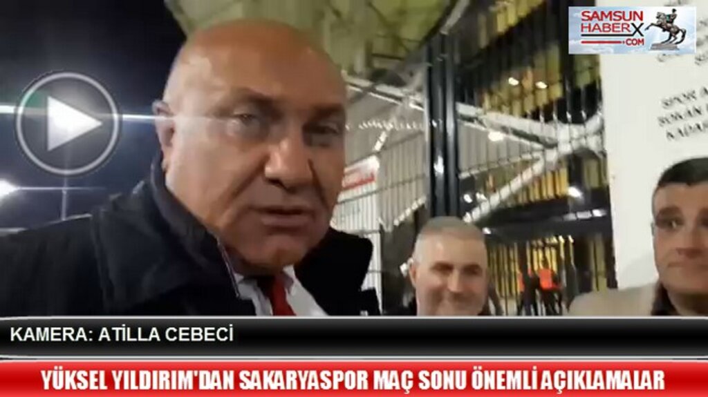 Yüksel Yıldırım’dan Maç Sonu Önemli Açıklamalar! - VİDEO