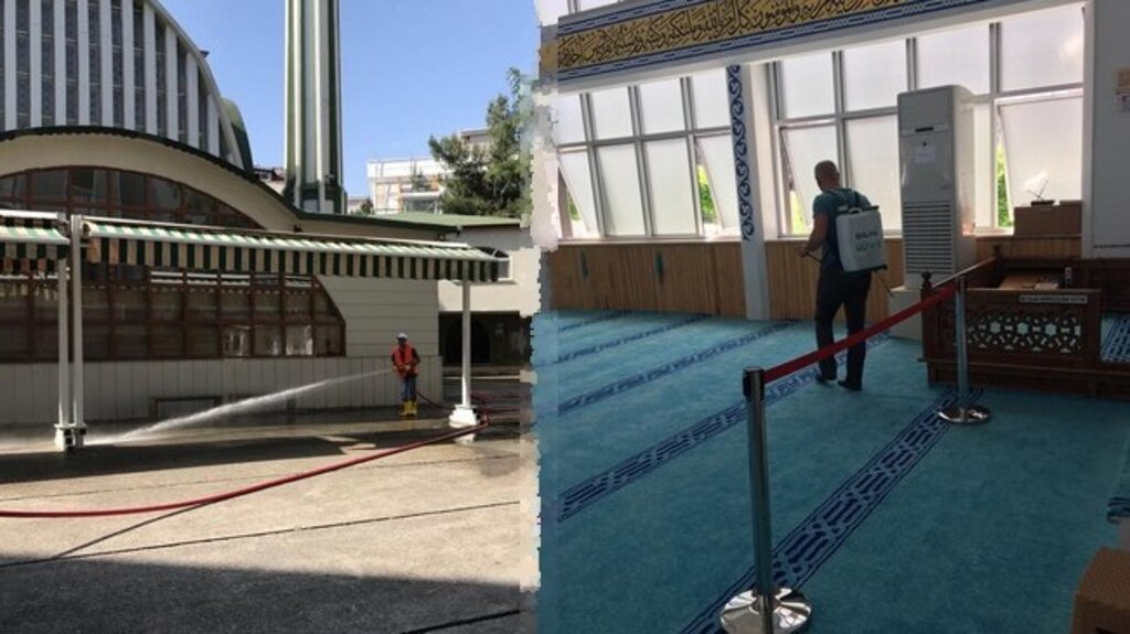 Atakum'da Camiler Güzel Kokacak!