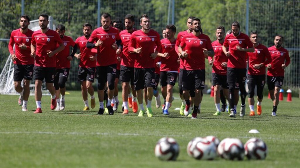 Samsunspor'dan Bolu'da Kuvvet Antrenmanı!