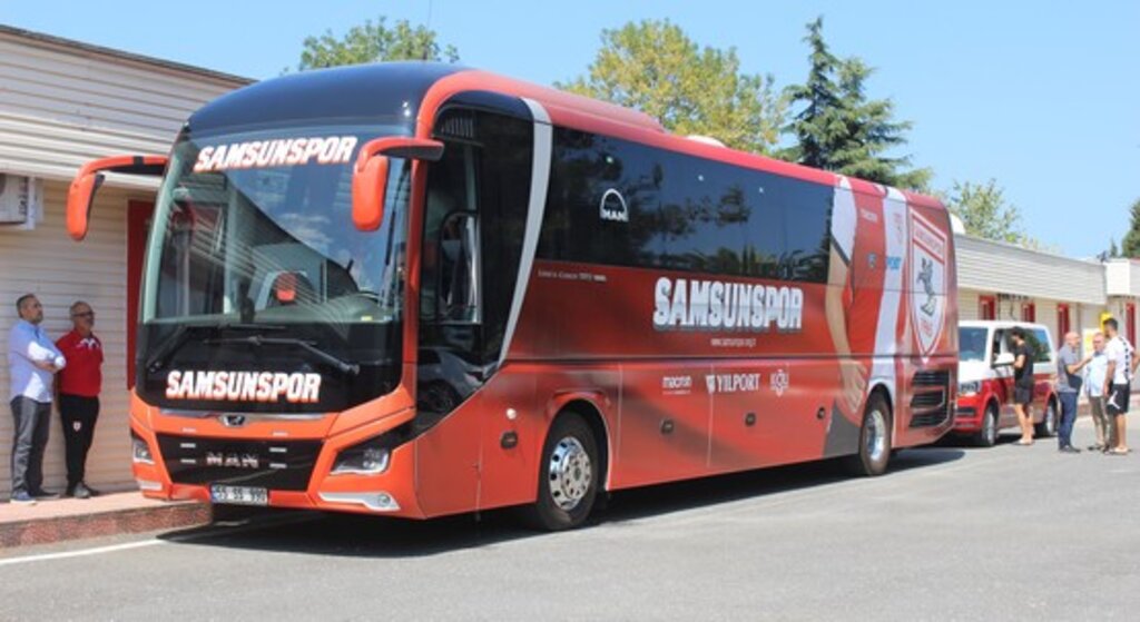 Samsunspor'dan Önce Antrenman Sonra Yolculuk!