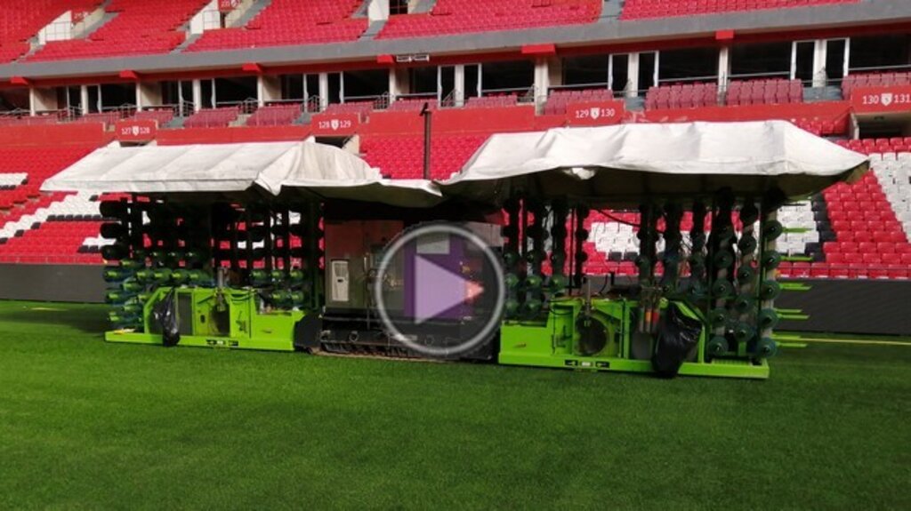 19 Mayıs’ta Hibrit Çim Çalışmaları Tamamlanıyor!  - VİDEOLU