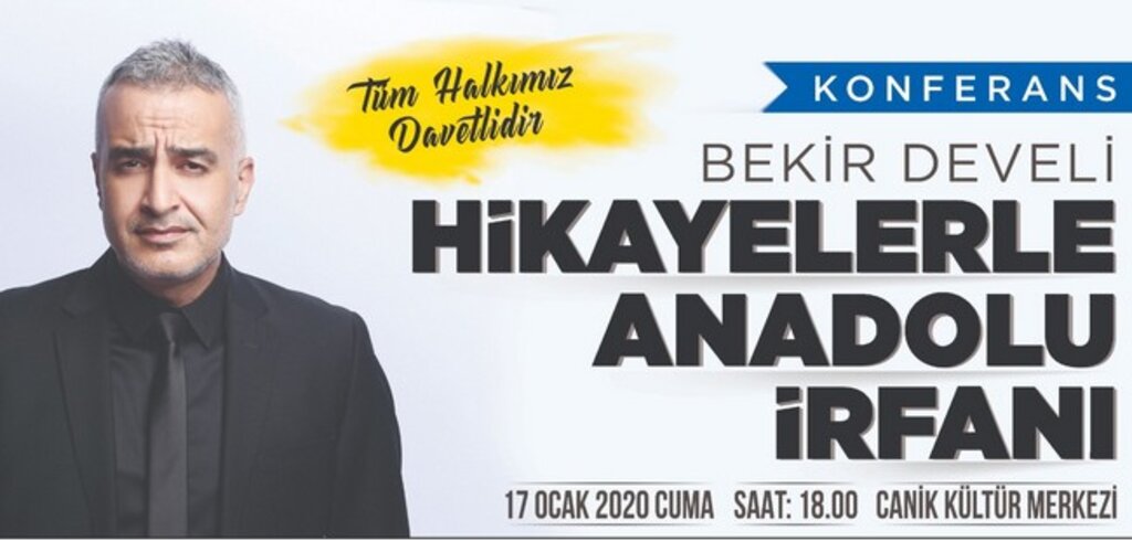Bekir Develi Canik’te Konferansa Katılacak!
