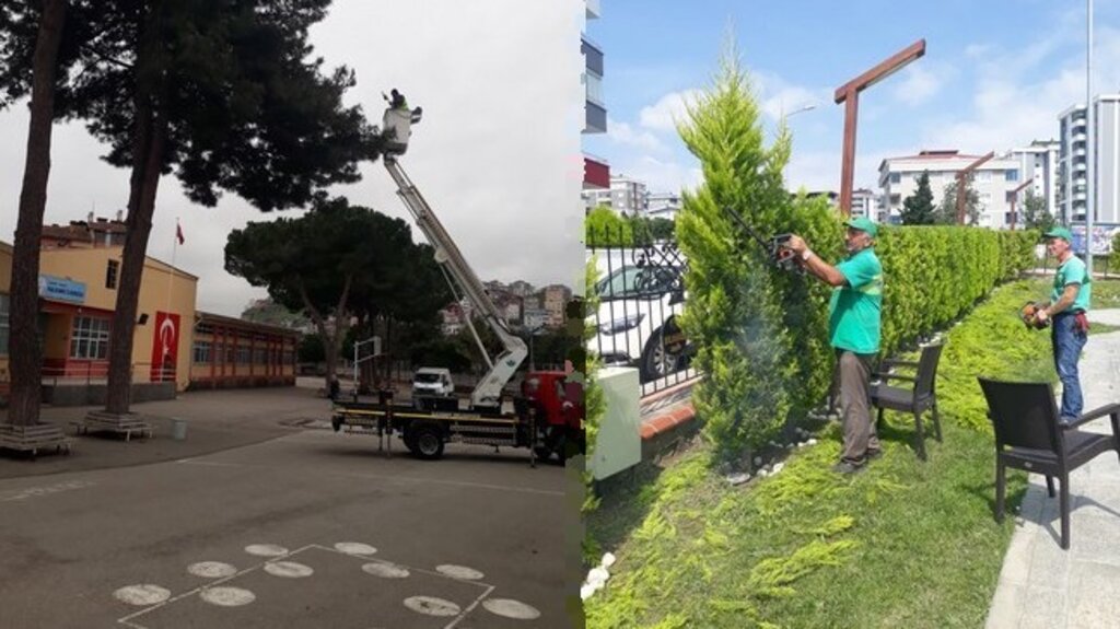 İlkadım’da Ağaç Budama Çalışmaları Başladı!