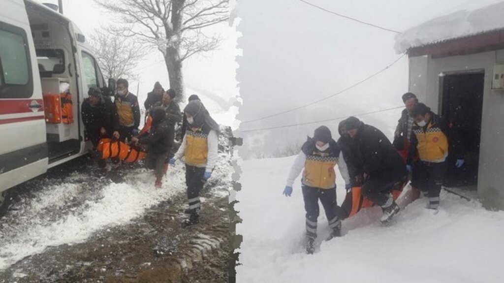 Karla Mücadele Ekipleri Samsun’da Hastalar İçin Seferber Oldu!