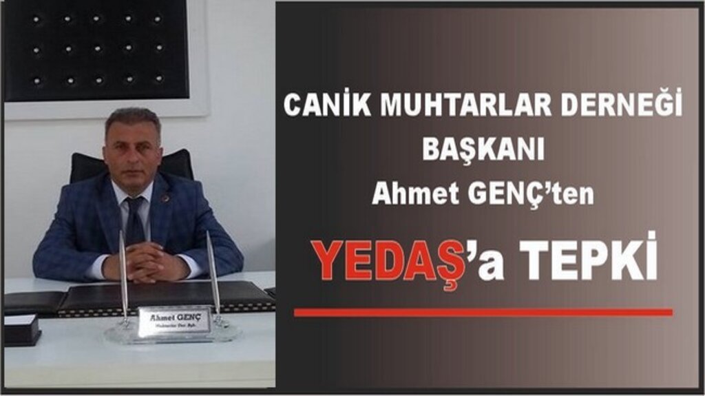 Canik’ten YEDAŞ’a Tepki!