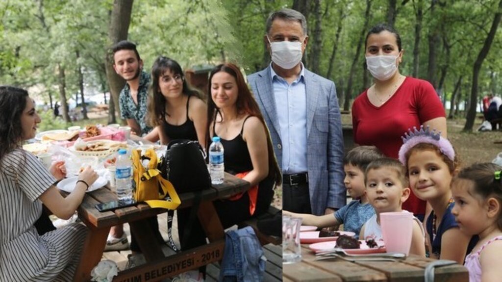 Başkan Deveci’den Atakumlu Piknikçilere Ziyaret!