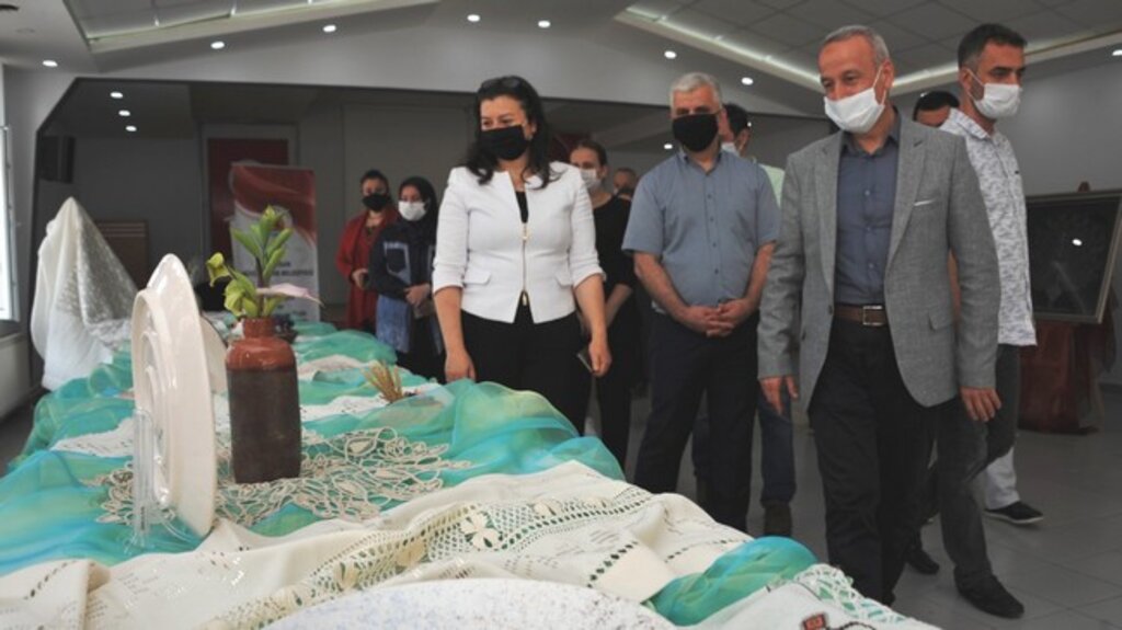 Samsun’da El Sanatları Sergisine Büyük İlgi!