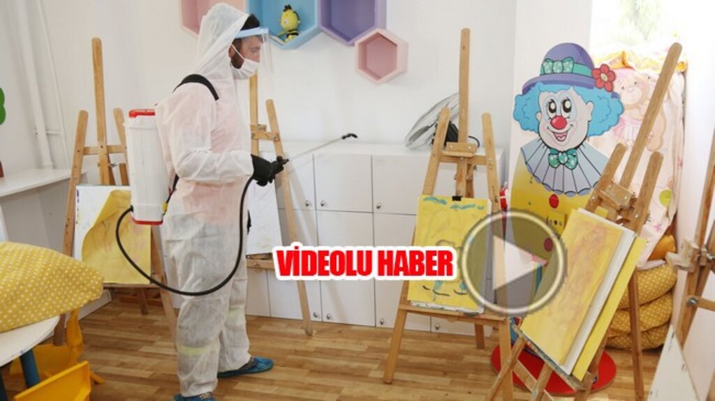 Minikler için Atakum Belediyesi’nden Hijyenik Önlemler! - VİDEOLU