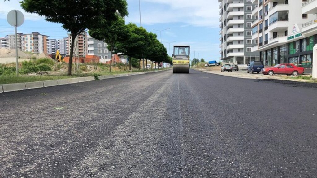 Polatlı Bulvarı’nda 4 Bin ton Asfalt Serildi!