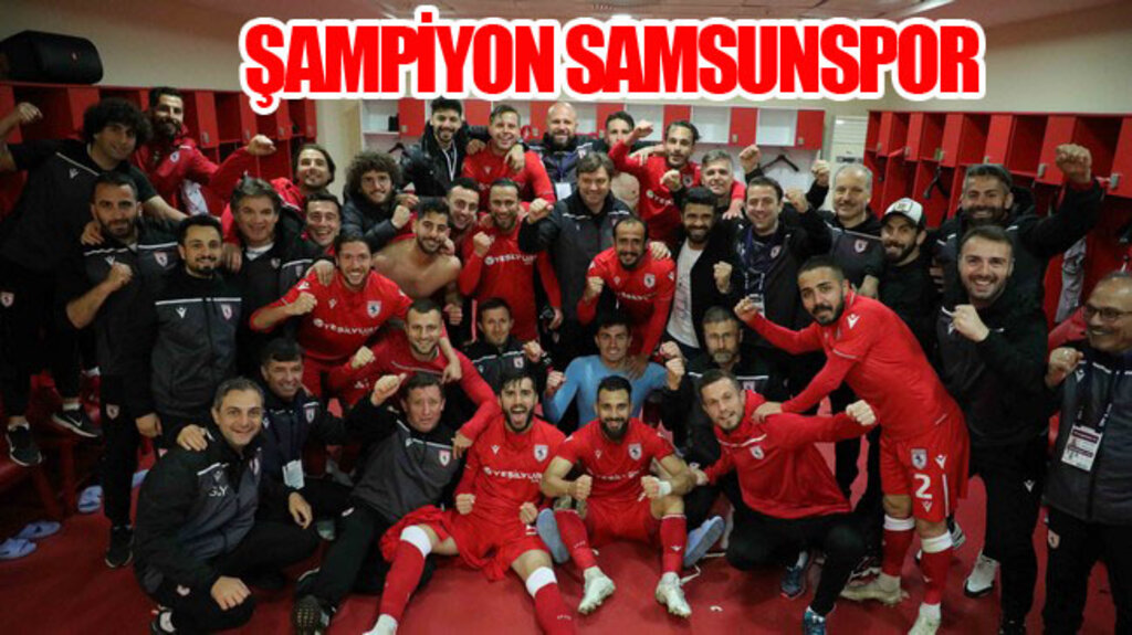 Samsunspor'un Şampiyonluğu Kuruluş Gününde Geldi!
