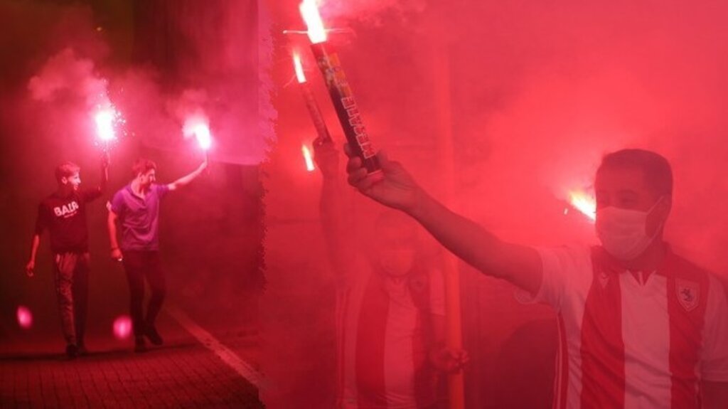 Atakum’da Bin Meşale Samsunspor İçin Yandı!