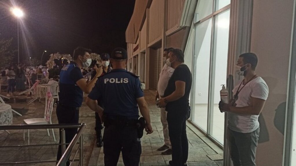 Terme'de Düğünlere Korona Denetimi!