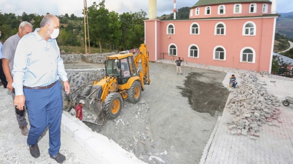 Camilerin Bakımı Canik Belediyesinden!