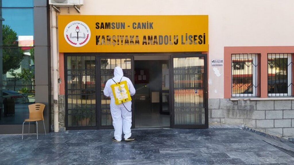 Canik’te Okullar Yeni Eğitim Öğretim Dönemine Hazırlanıyor!