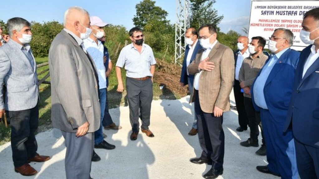 Başkan Demir, ‘Salıpazarı’nda Altyapı Seneye Tamamlanacak’!