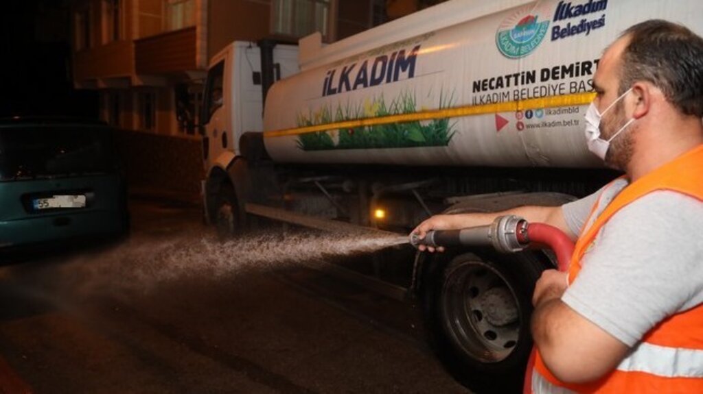 İlkadım’da Topyekün Temizlik Çalışması Başlatıldı!