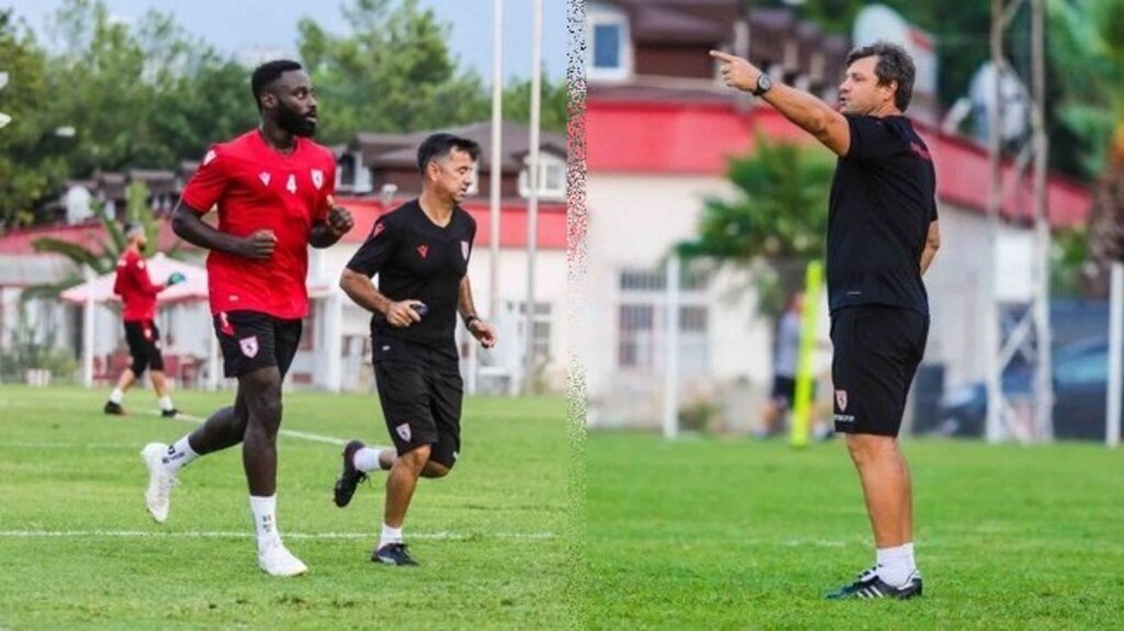 Kevin Boli Samsun'da İlk Antrenmanına Çıktı!
