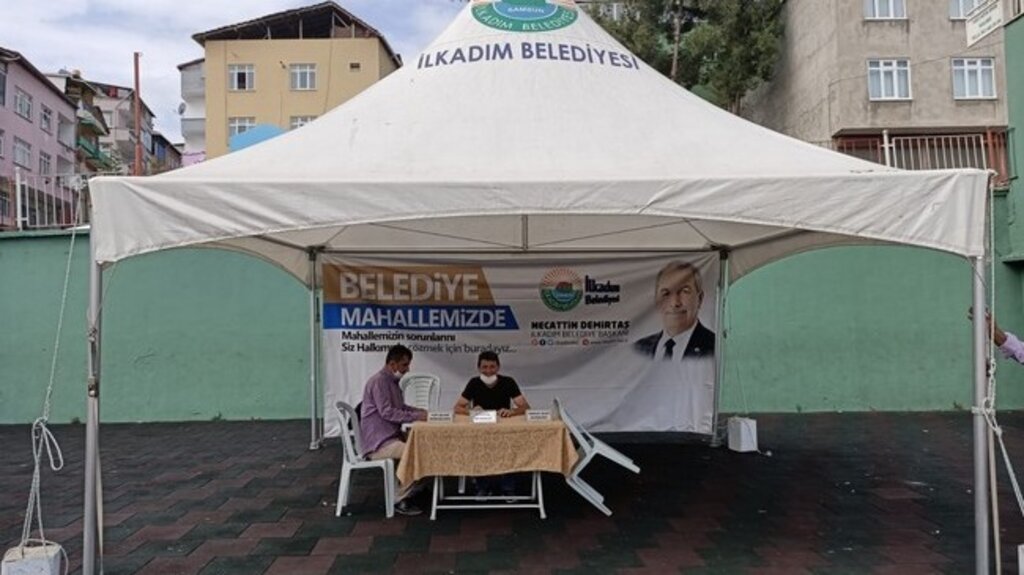 Samsun’da Hizmet Çadırının Durağı Uzgur Mahallesi Oldu!