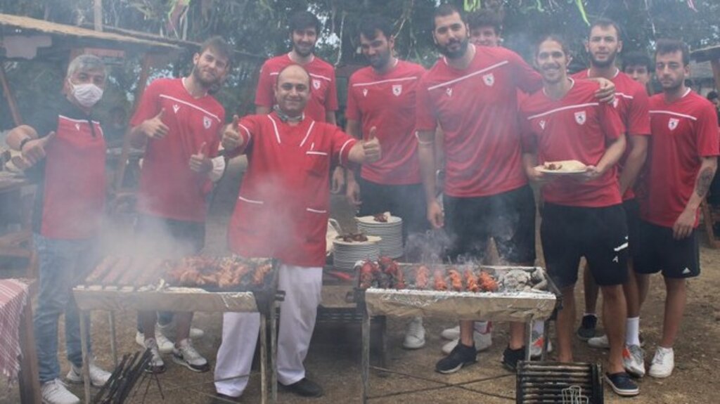 Samsunspor’dan Basketbol Barbekü Partisi!