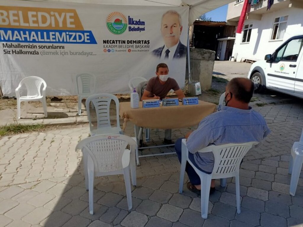 İlkadım Belediye Hizmet Çadırı Toybelen Mahallesi’nde!