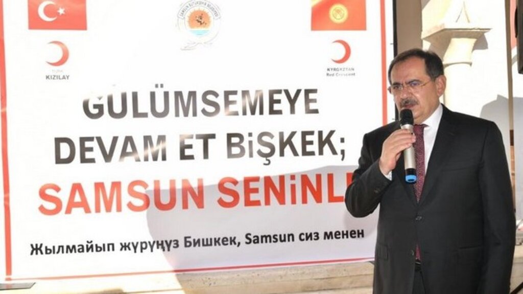 Samsun Büyükşehir’den Kardeş Şehir Bişkek’e Yardım Eli!