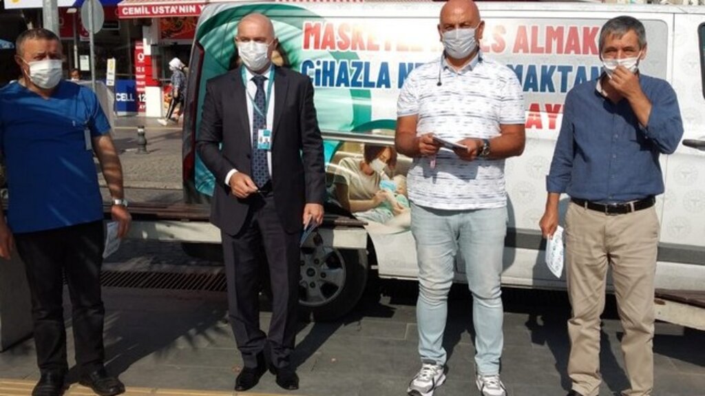 Samsun Halk Sağlığı’ndan İlçelerde Pandemi Bilgilendirmesi!