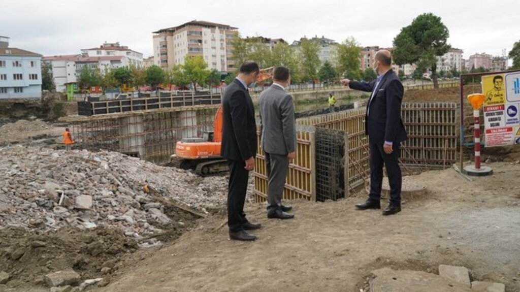 Terme'nin Yeni Köprüsü Hızla Yükseliyor!