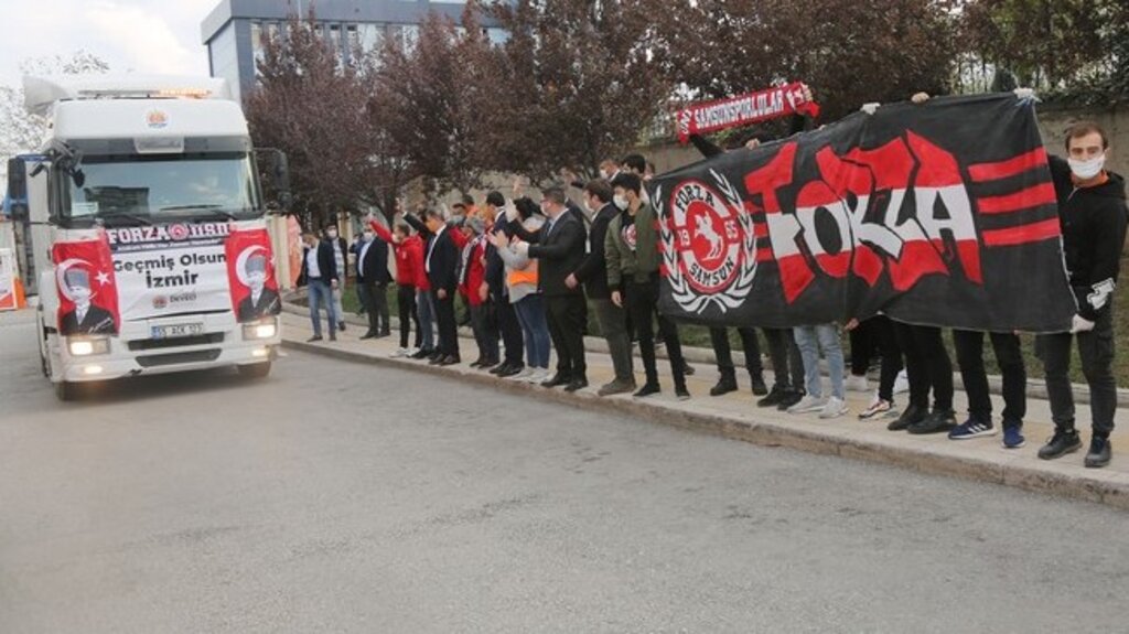 Samsunluların Desteği Atakum Belediyesi İle İzmir’e Ulaştıracak!