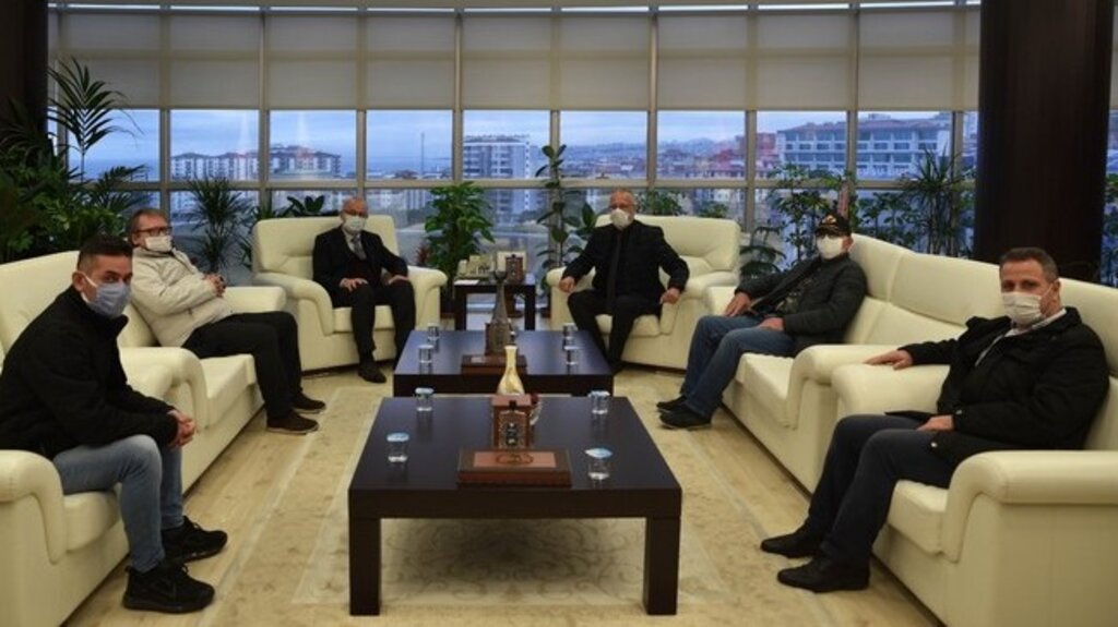 Gazeteciler Cemiyeti'nden Rektör Ünal'a Ziyaret!