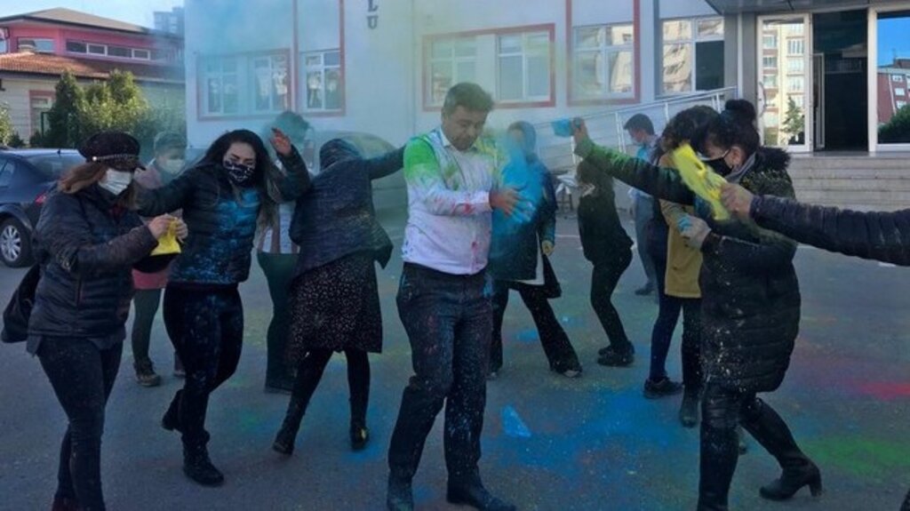 Baruthane Ortaokulu’nda Sıra Dışı Kutlama!