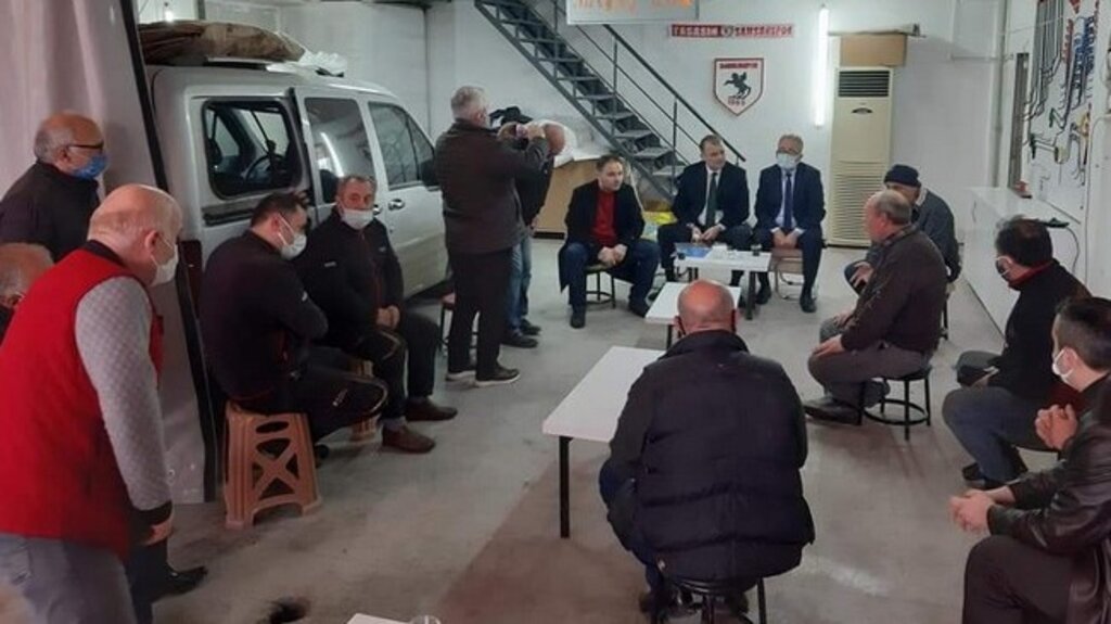 CHP’den Gülsan Sanayi Esnafına Ziyaret!