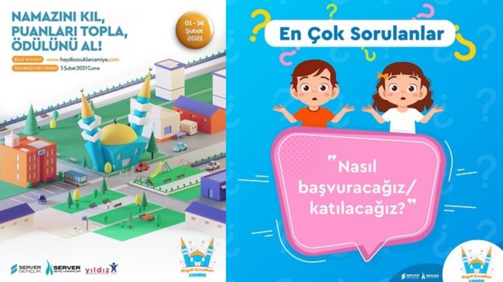 Yıldız Gençlik’ten Ödüllü 'Haydi Çocuklar Camiye-3' Projesi!
