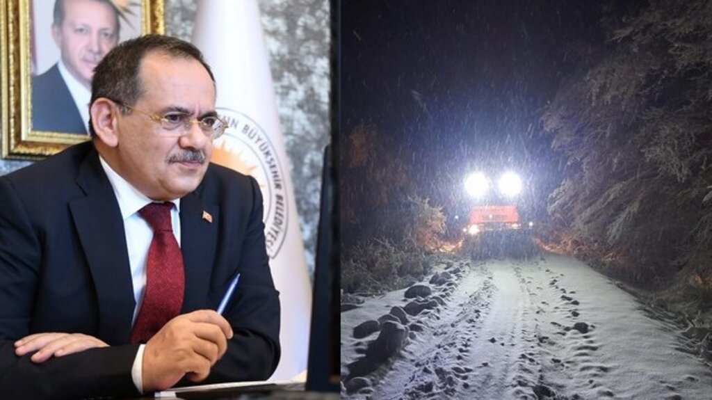 Samsun’da Kardan Kapanan 263 Mahallenin Yolu Açıldı!