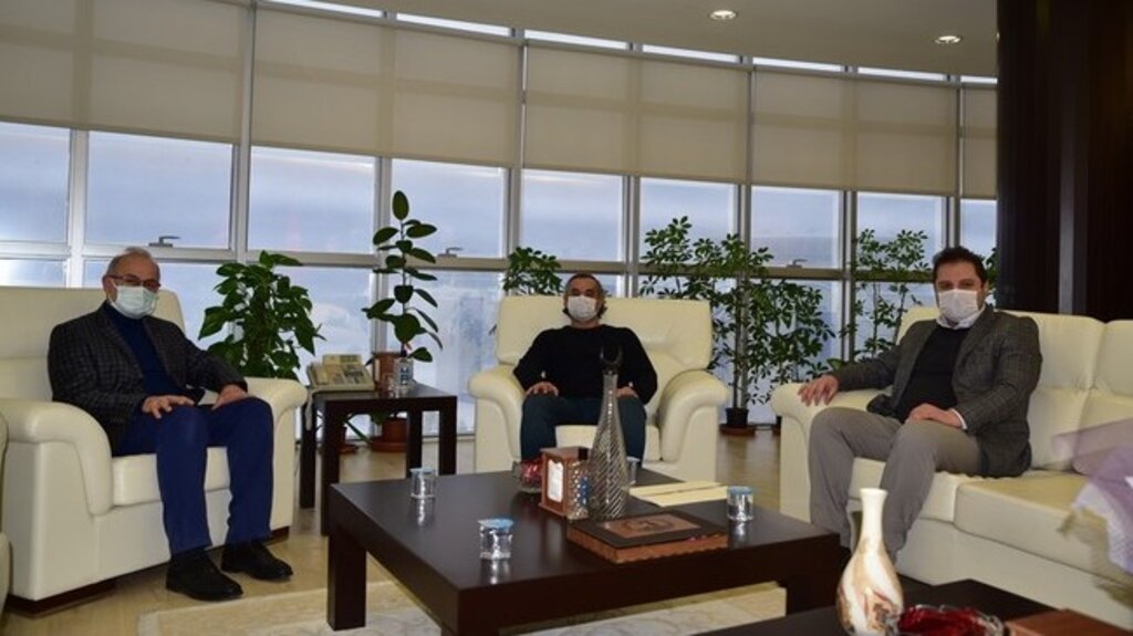 TZYMB Samsun Şube Başkanı Rektör Ünal’la Buluştu!