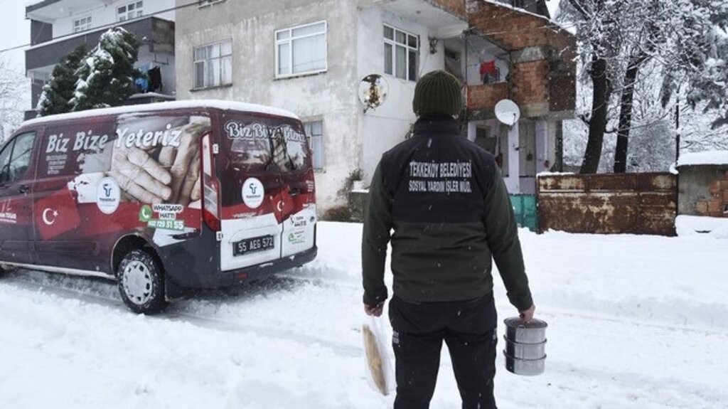 Tekkeköy’de Topyekün Kar Mücadelesi!