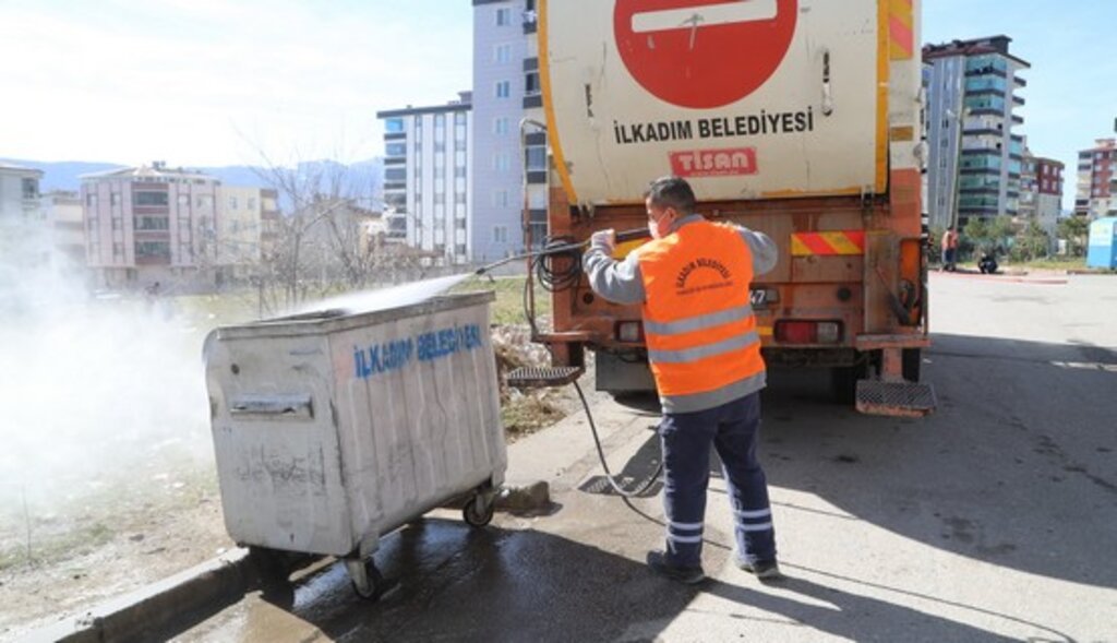 ‘Temiz İlkadım Temiz Mahalle Programı’ Samsun’da Sokakları Arındırıyor!