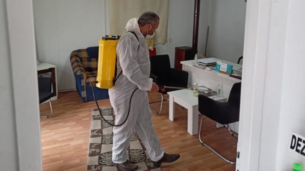 Karantina Altındaki Yaşam Alanları Ücretsiz Dezenfekte Ediliyor!