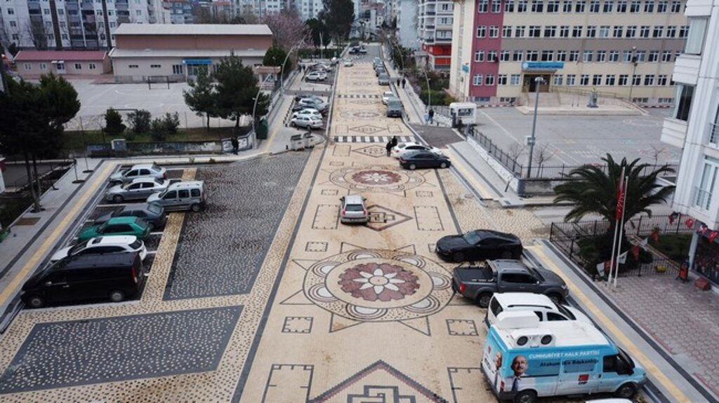 Atakum Belediyesi’nden Doğuş Caddesi’ne Sanatsal Dokunuş!