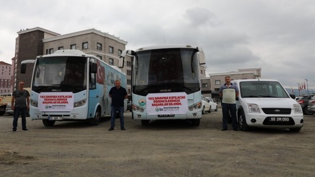 İlkadım’dan  YKS’ye Girecek Olan Öğrencilere Ücretsiz Ulaşım Desteği!