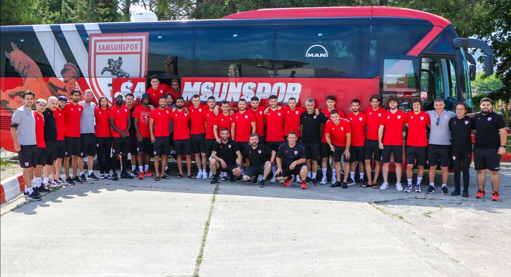 Samsunspor Kayseri'ye Hareket Etti! İşte Kamp Kadrosu...