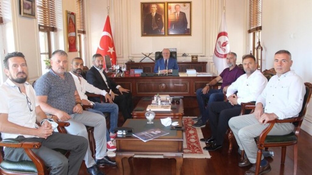 SAYİDER’den Rektör Aydın’a Ziyaret!